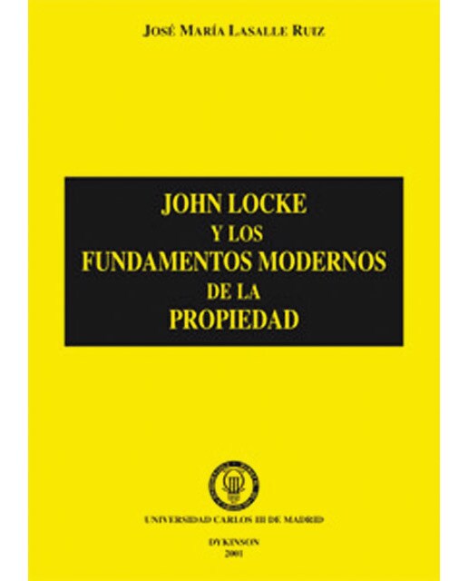 John Locke y los fundamentos modernos de la propiedad 1