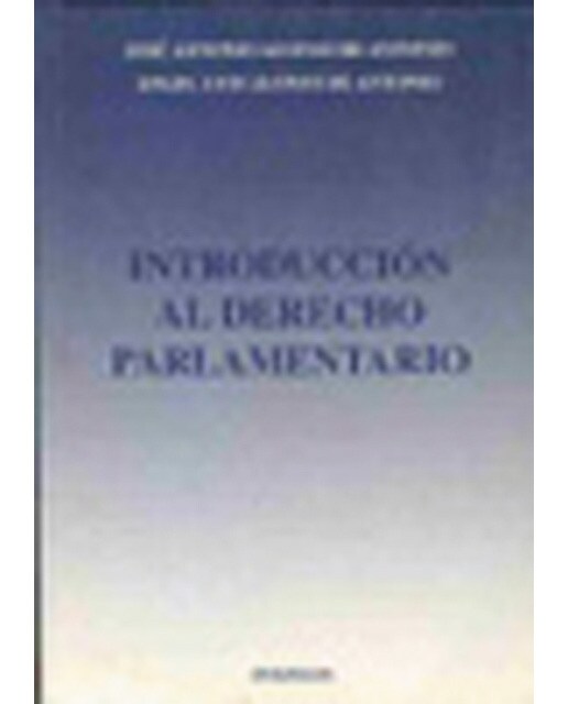 Introducción al derecho parlamentario 1