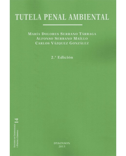 Tutela penal ambiental(Tapa blanda) 1
