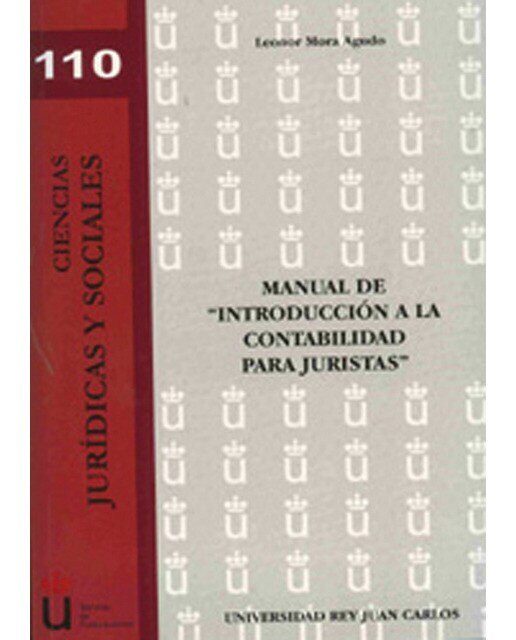 Manual de introducción a la contabilidad para juristas(Tapa blanda) 1