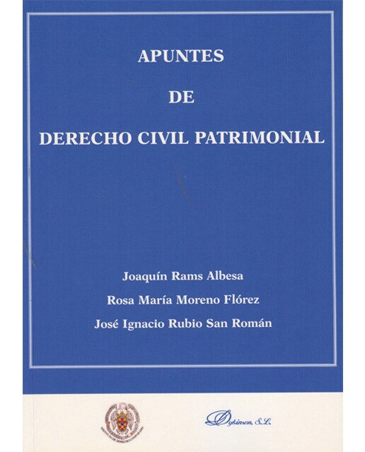 Apuntes de derecho civil patrimonial(Tapa blanda) 1