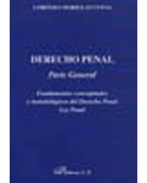 Derecho penal parte general.: Fundamentos conceptuales y metodológicos del Derecho penal. Ley Penal 1