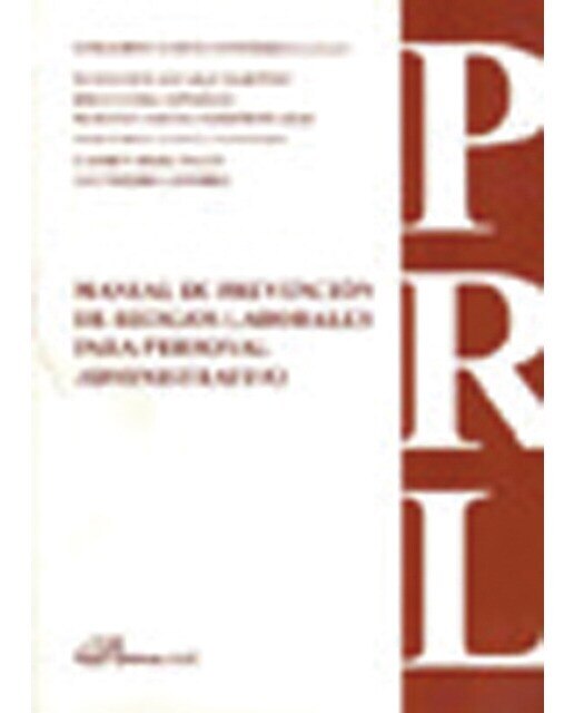 Manual de prevención de riesgos laborales para personal administrativo(Tapa blanda) 1