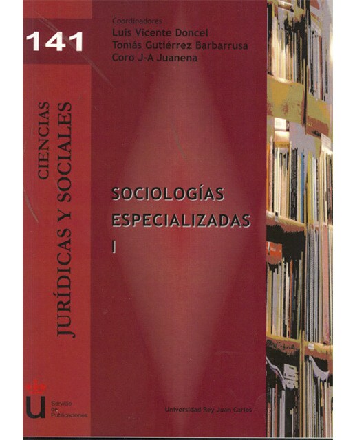 Sociologías especializadas i(Tapa blanda) 1