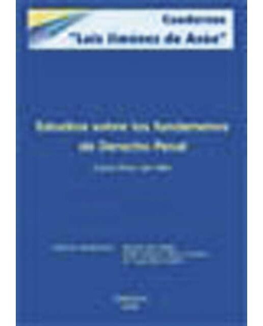 La teoría jurídica del delito(Tapa blanda) 1