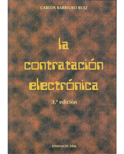La contratación electrónica(Tapa blanda) 1