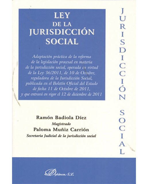 Ley de la jurisdicción social 2011(Tapa blanda) 1