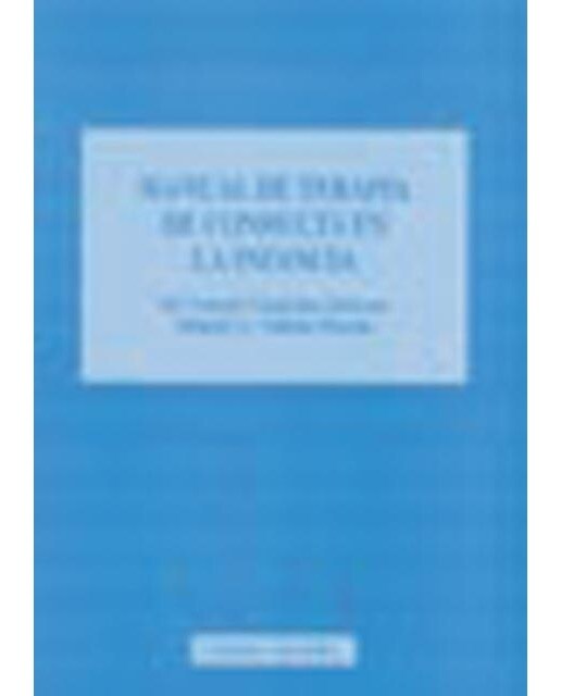Manual de terapia de conducta en la infancia(Tapa blanda) 1