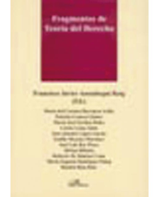 Fragmentos de Teoría del Derecho (Capa mole) 1