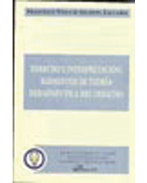 Derecho e interpretación. Elementos de teoría hermenéutica del derecho(Tapa blanda) 1
