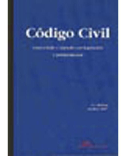 C¢digo civil: Concordado y anotado con la legislaci¢n y jurisprudencia(Tapa blanda) 1