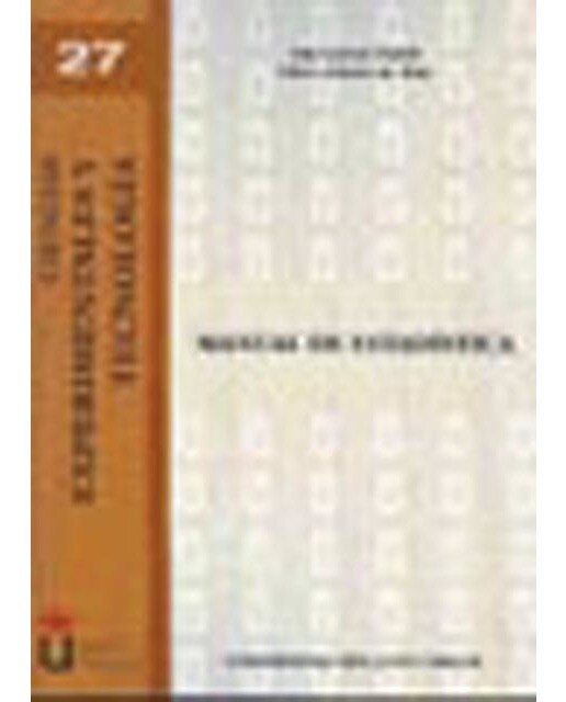 Manual de estad¡stica(Tapa blanda) 1