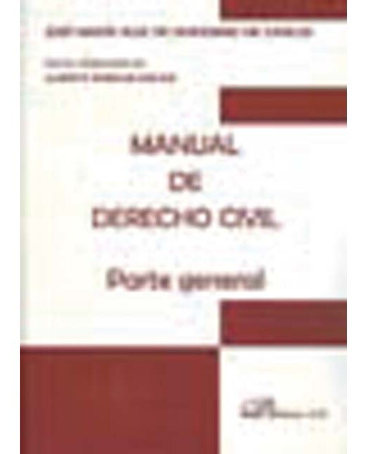 Manual de derecho civil. Parte general(Tapa blanda) 1
