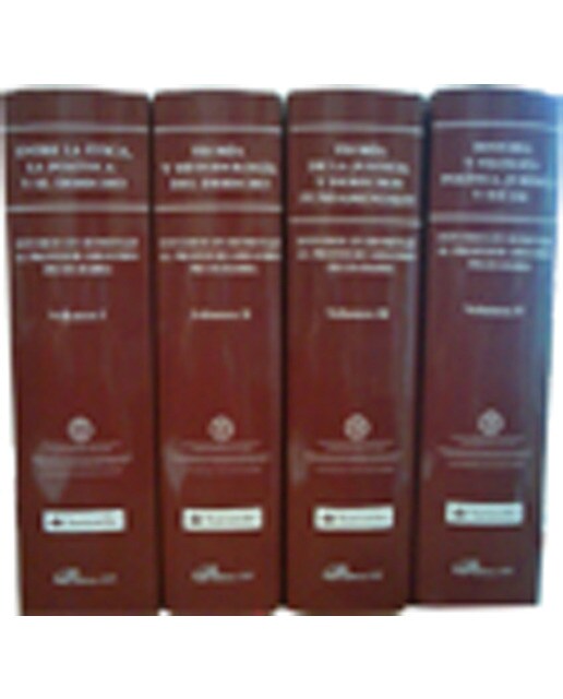 Estudios en homenaje al profesor gregorio peces-barba (vol. Iv): Historia y filosofía política, jurídica y social(Tapa dura) 1