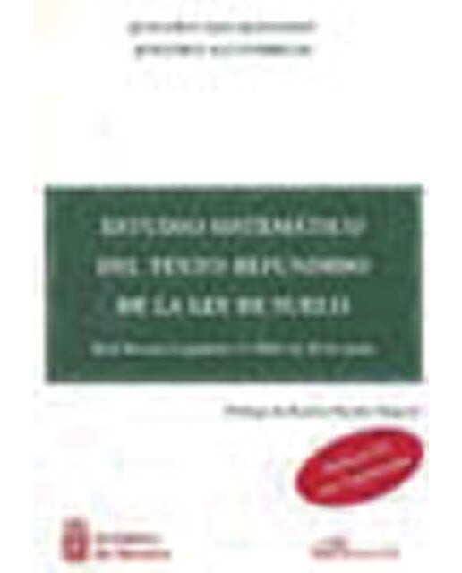 Estudio sistemático del texto refundido de la ley de suelo: Real decreto legislativo 2/2008, de 20 de junio(Tapa blanda) 1