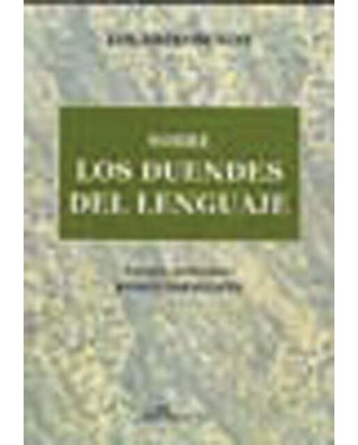 Sobre los duendes del lenguaje(Tapa blanda) 1