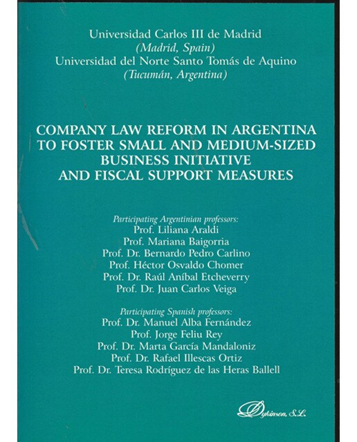Company law reform in Argentina to foster small and medium-sized business initiative and fiscal support measures (Capa mole) 1