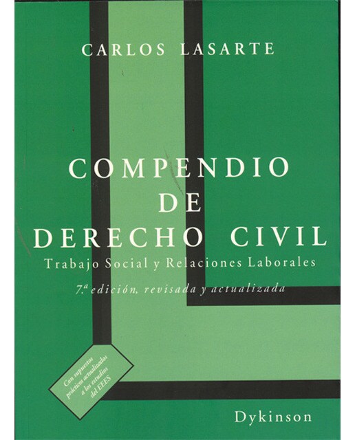 Compendio de Derecho Civil. Trabajo Social y Relaciones Laborales (Capa mole) 1