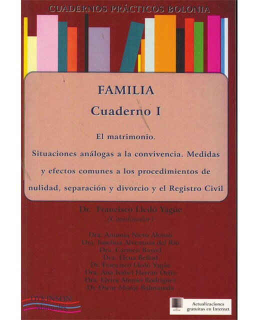 Cuadernos Prácticos Bolonia. Familia. Cuaderno II. Disposiciones generales del régimen económico. Las capitulaciones y las donaciones p