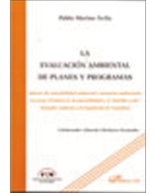 La evaluación ambiental de planes y programas: Informe de sostenibilidad ambiental y memorias ambientales. Excursus: el futuro de
