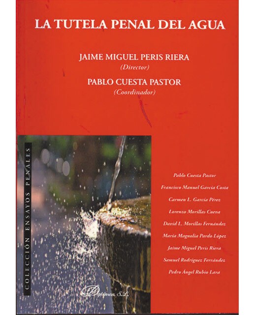 La tutela penal del agua(Tapa blanda) 1