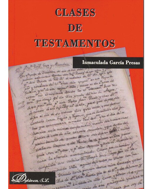 Clases de testamentos(Tapa blanda) 1