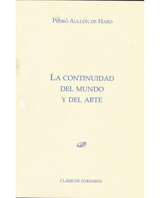 La continuidad del mundo y del arte(Tapa blanda) 1