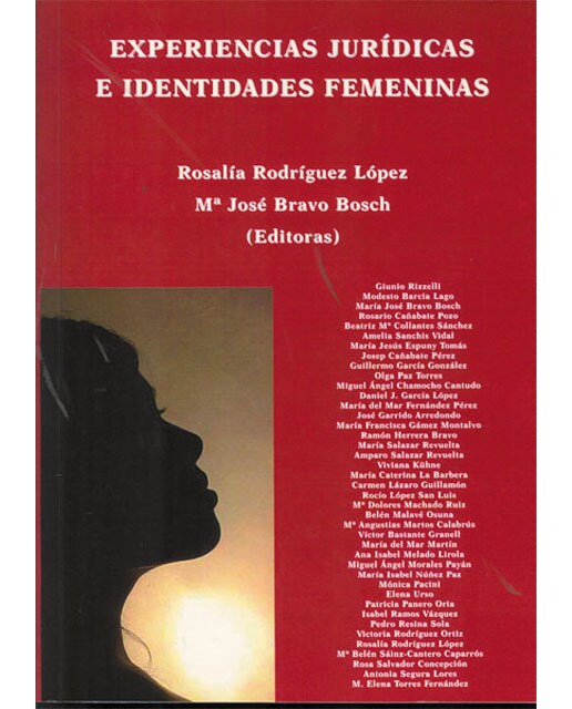 Experiencias jurídicas e identidades femeninas(Tapa blanda) 1