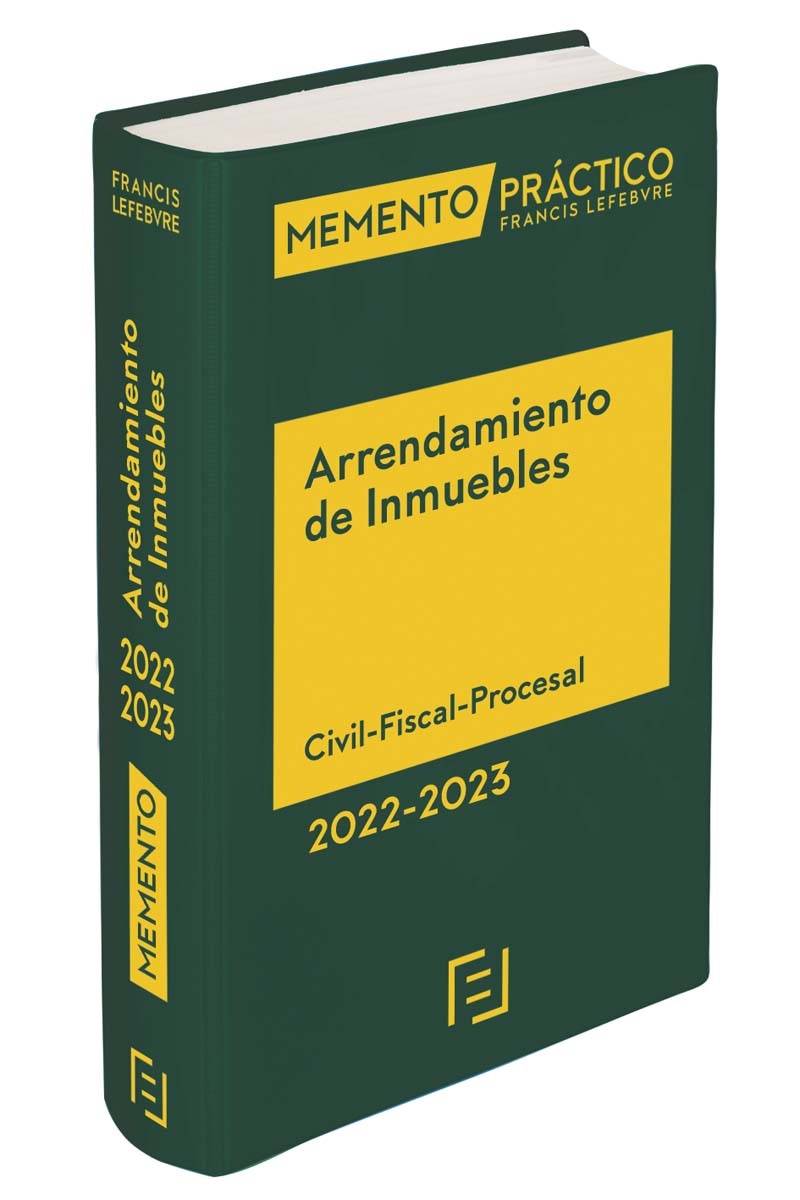 Memento Arrendamiento de Inmuebles 2022-2023 (Capa mole) 1