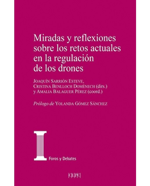 Miradas y reflexiones sobre los retos actuales en la regulación de los drones(Tapa blanda) 1