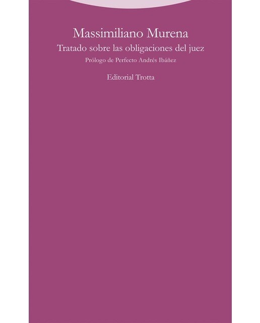 Tratado sobre las obligaciones del juez (Capa mole com abas) 1