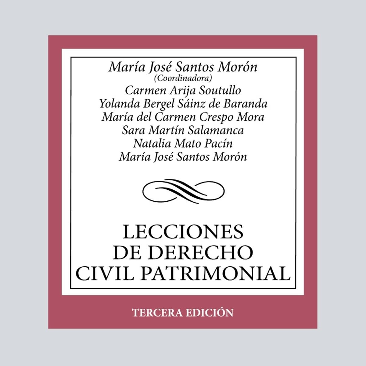 Imagem 0 de Lecciones de Derecho Civil Patrimonial