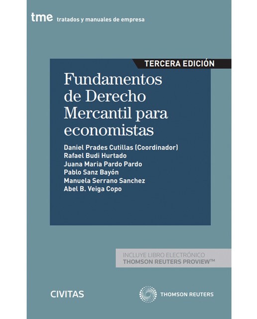 Fundamentos de Derecho Mercantil para economistas (Papel + e-book) 1