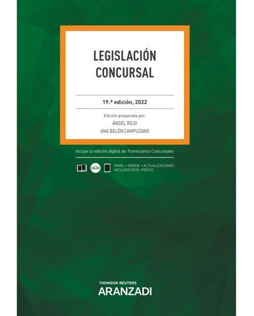 Legislación Concursal (Papel + e-book) 1