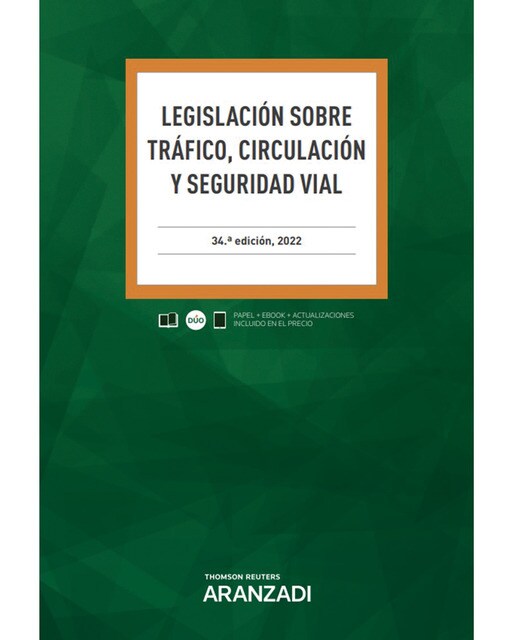 Legislación sobre Tráfico, Circulación y Seguridad Vial (Papel + e-book) 1