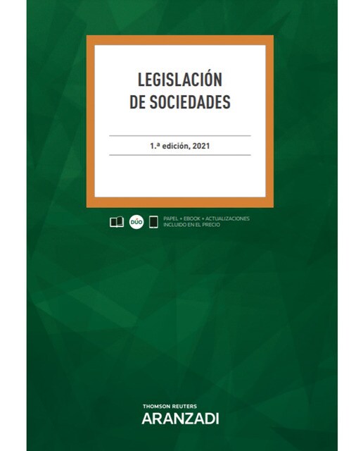 Legislación de sociedades (Papel + e-book) 1