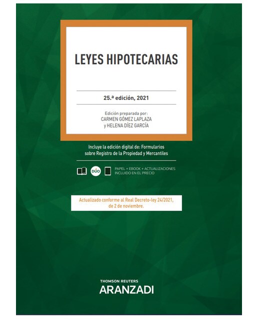 Leyes Hipotecarias (Papel + e-book) 1