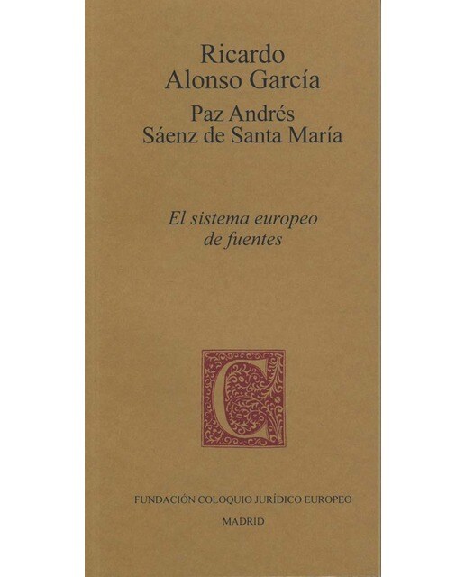 El sistema europeo de fuentes 1