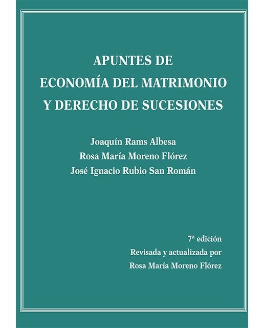 Apuntes de economía del matrimonio y derecho de sucesiones 1