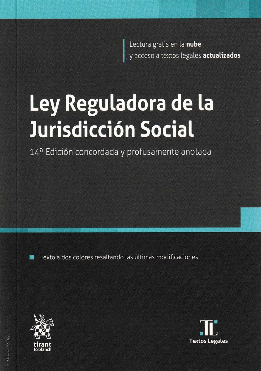 Ley Reguladora de la Jurisdicción Social 14ª Edición concordada y profusamente anotada (Capa mole) 1