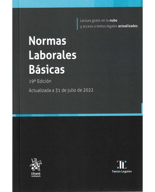 Imagem 0 de Normas Laborales Básicas 19ª Edición Actualizada a 31 de julio de 2022 (Capa mole)