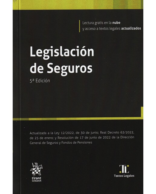 Legislación de Seguros 5ª Edición (Capa mole) 1