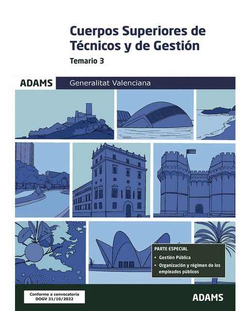 Temario 3 Cuerpos Superiores de Técnicos y de Gestión de la Generalitat Valenciana (Capa mole) 1
