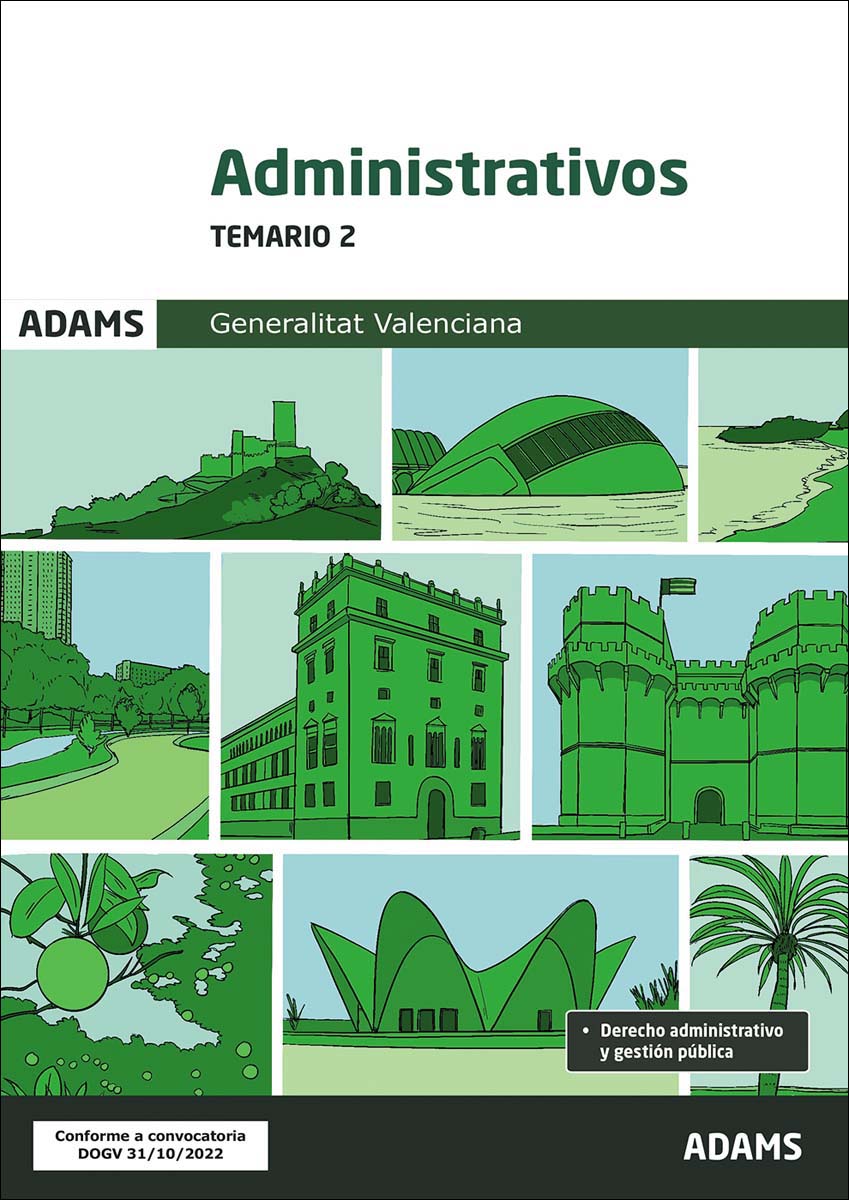 Temario 2 Administrativos Generalitat Valenciana (Capa mole) 1