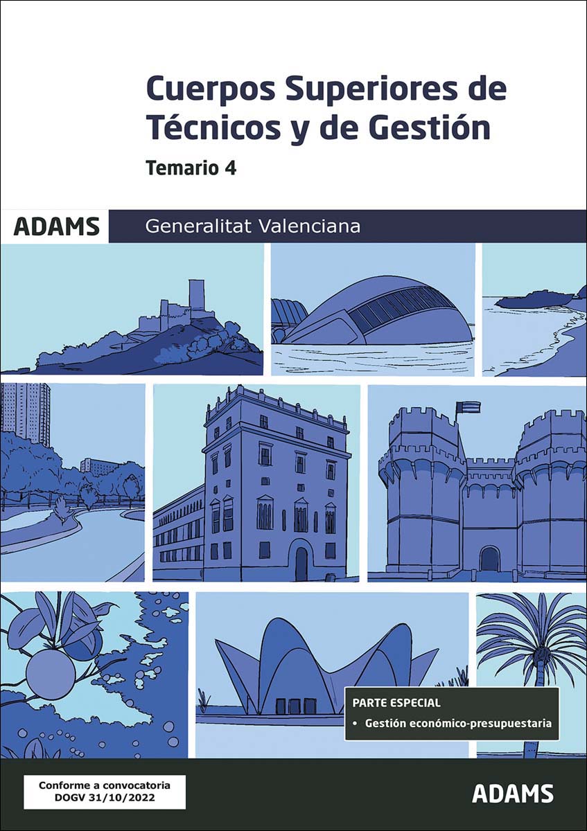 Temario 4 Cuerpos Superiores de Técnicos y de Gestión de la Generalitat Valenciana (Capa mole) 1