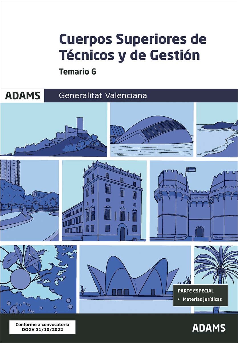 Temario 6 Cuerpo Superior de Técnicos de la Generalitat Valenciana (Capa mole) 1