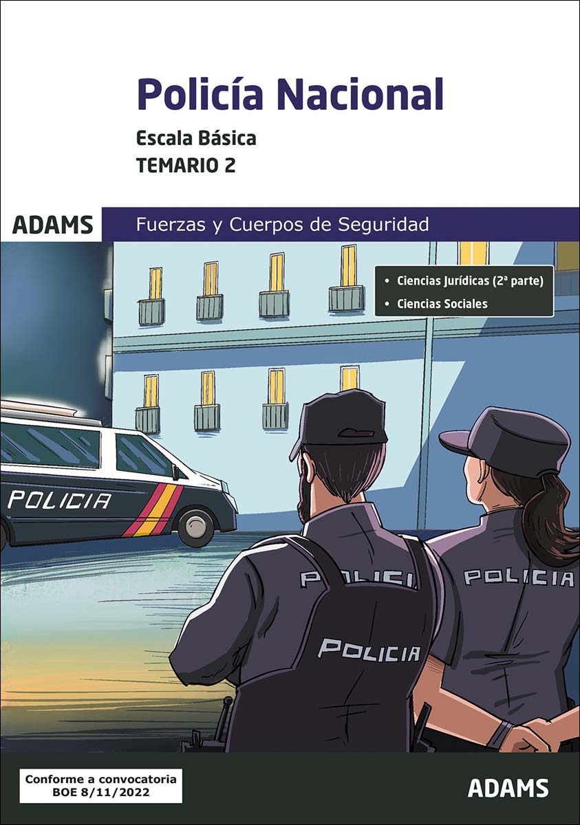 Temario 2 Policía Nacional. Escala Básica (Capa mole) 1