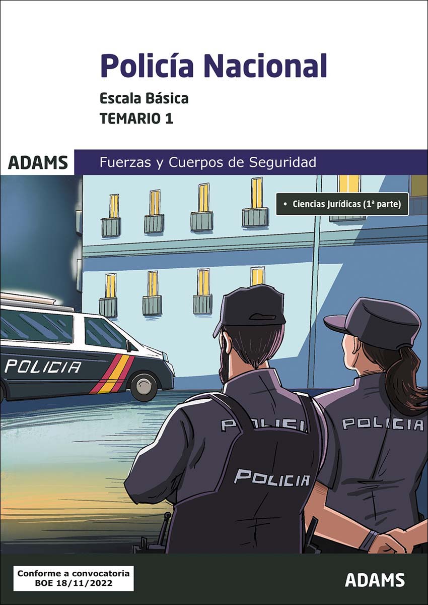 Temario 1 Policía Nacional. Escala Básica (Capa mole) 1