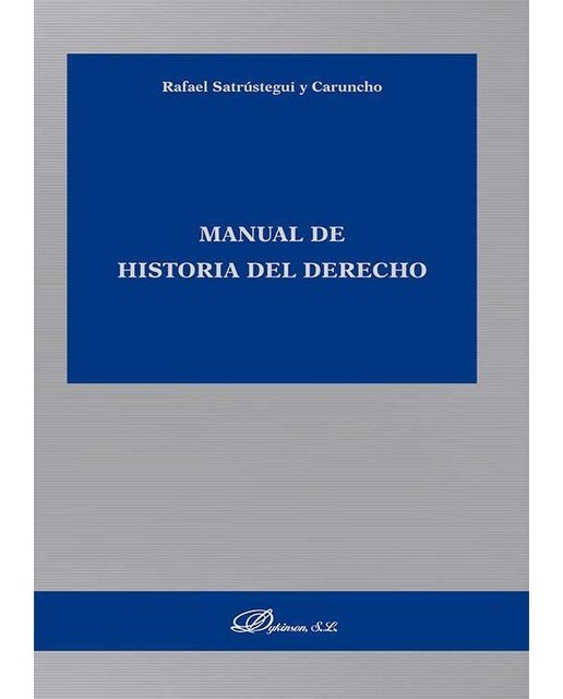 Manual de Historia del Derecho 1