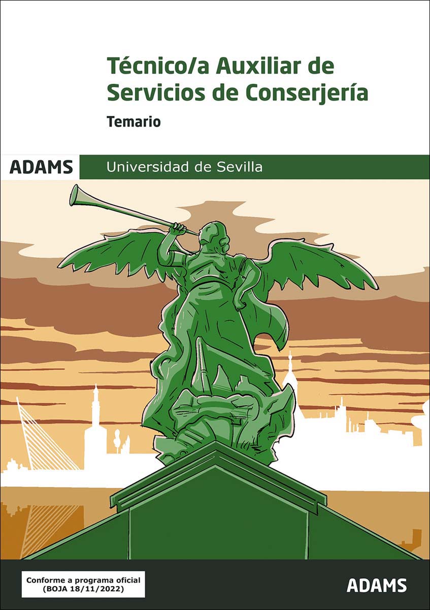Temario de Técnico-a Auxiliar de Servicios de Conserjería de la Universidad de Sevilla (Capa mole) 1